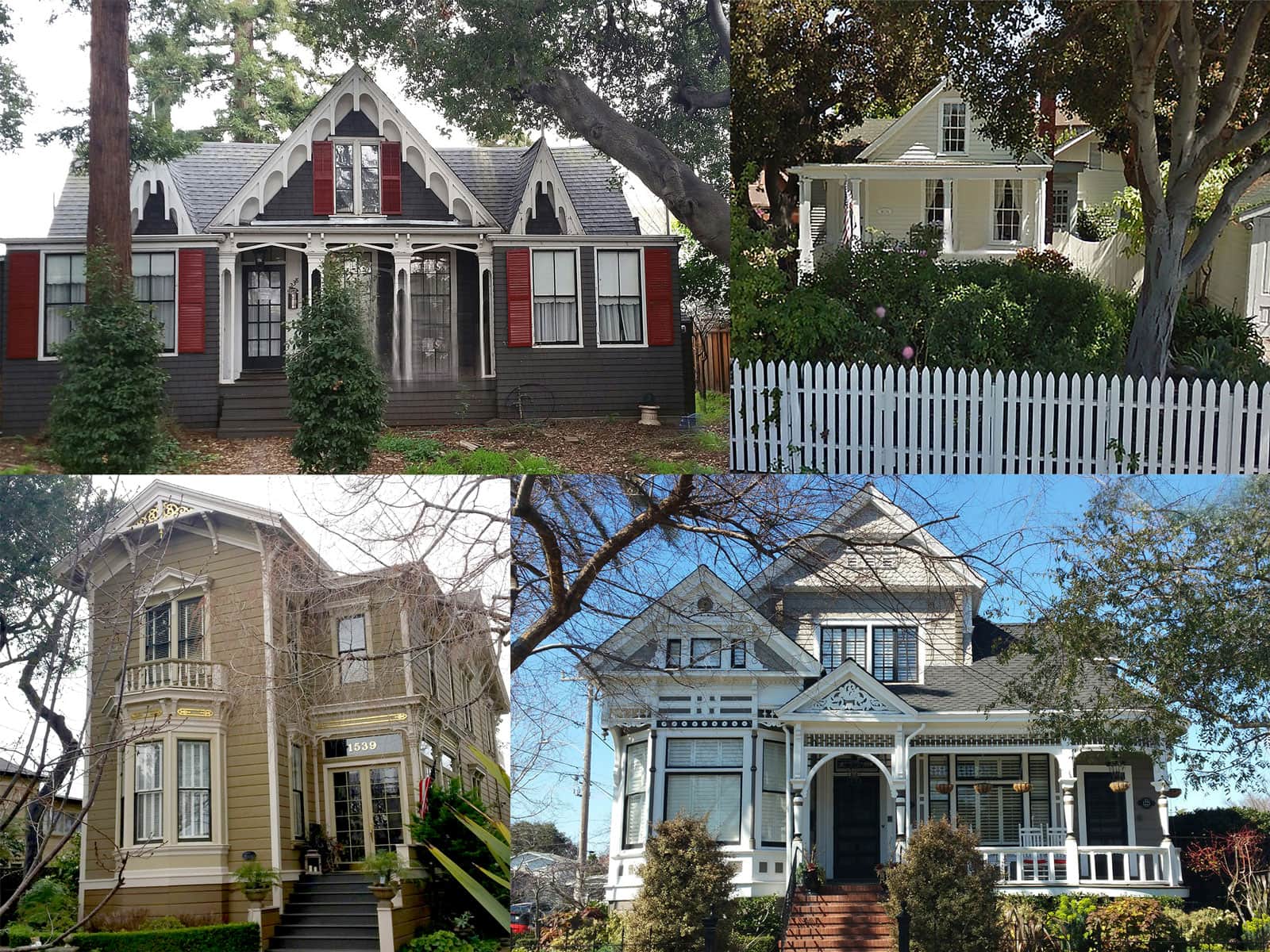 Alameda Post - Victorian-era homes of differing styles