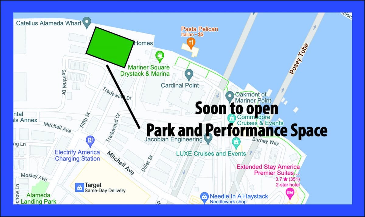 Alameda Post - New Alameda park map