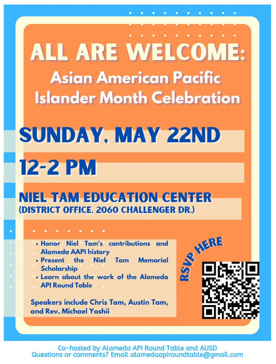 Alameda Post - Niel Tam AAPI Month Celebration