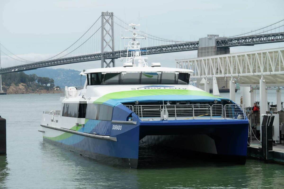 This ‘high-speed’ ferry is now traversing the S.F. Bay. Here’s how you can catch a ride