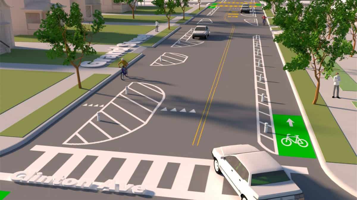 Alameda Post - rendering of Grand Street resurfacing project