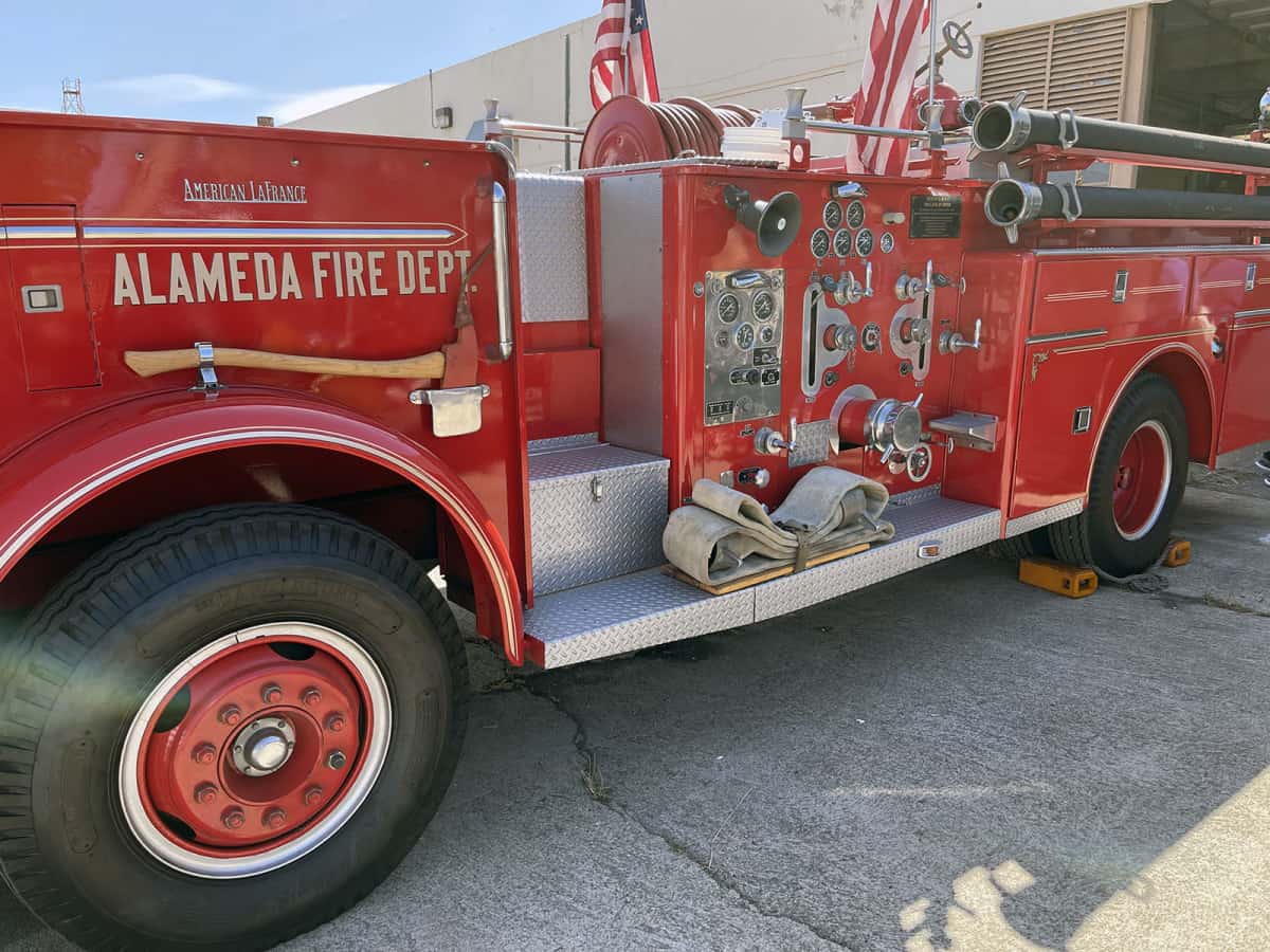 Alameda Post - vintage American-LaFrance AFD truck