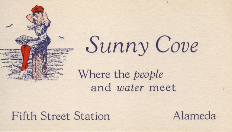Alameda Post - Sunny Coves calling card