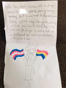 Alameda Post - Pride thank you note