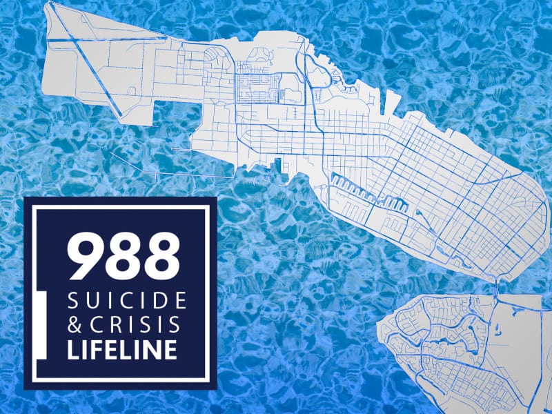 Alameda Post - 988 Suicide and Crisis Lifeline