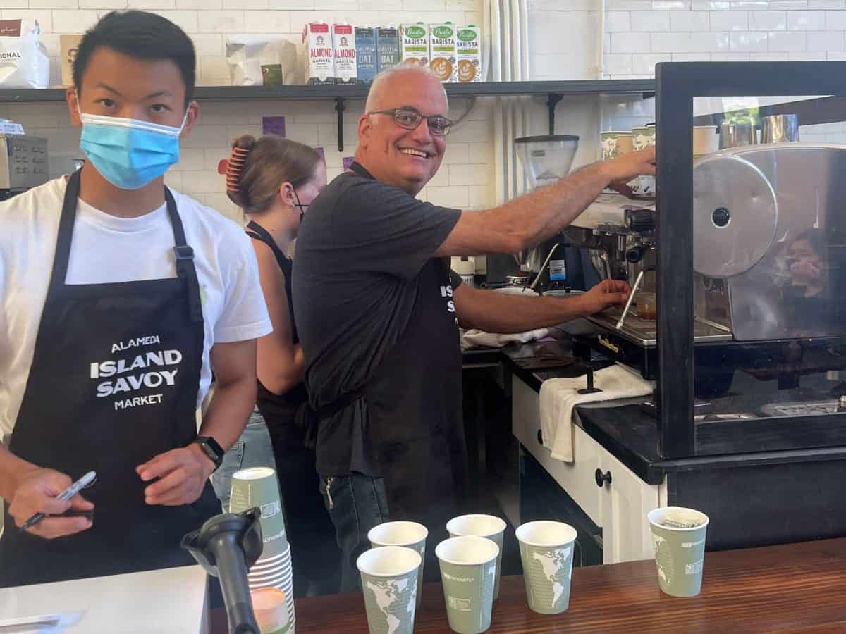 Alameda Post - Island Savoy Market coffee training