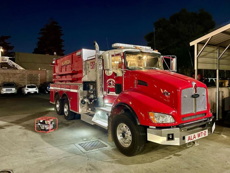 Alameda Post - AFD water tender