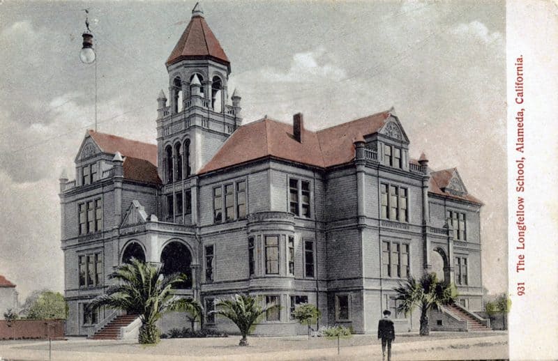 Alameda Post - an old photograph of a large house