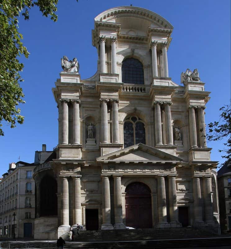 Alameda Post - The front of the St-Gervais-et-St-Protais Church, similar to architecture we will see during our September walking tours