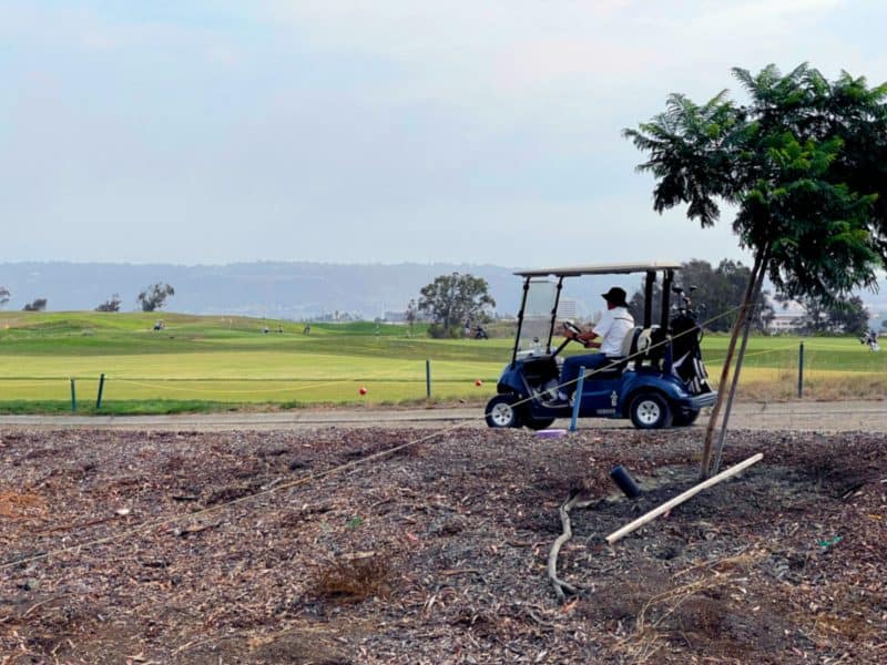 Alameda Post - Golf cart