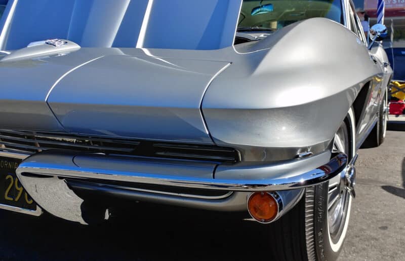 Alameda Post - Alameda Classic Auto Show vintage Chevy Corvette detail