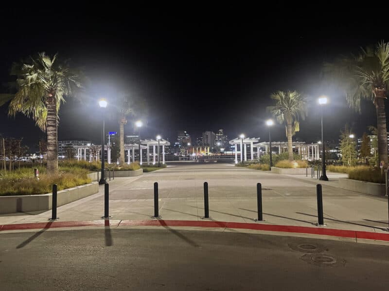 Alameda Post – Bear's-Eye View for November 20, 2022 – Bohol Circle Immigrant Park at Night