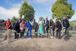 Alameda Post - Dignity Village groundbreaking ceremony, Oct 25, 2022.