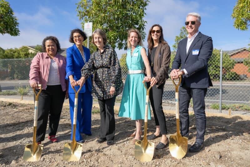 Alameda Post - Dignity Village groundbreaking ceremony, Oct 25, 2022.