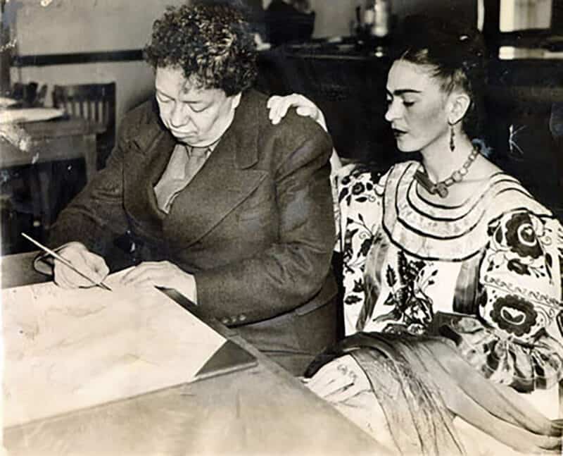 Alameda Post - Frida Kahlo and Diego Rivera sign a marriage license