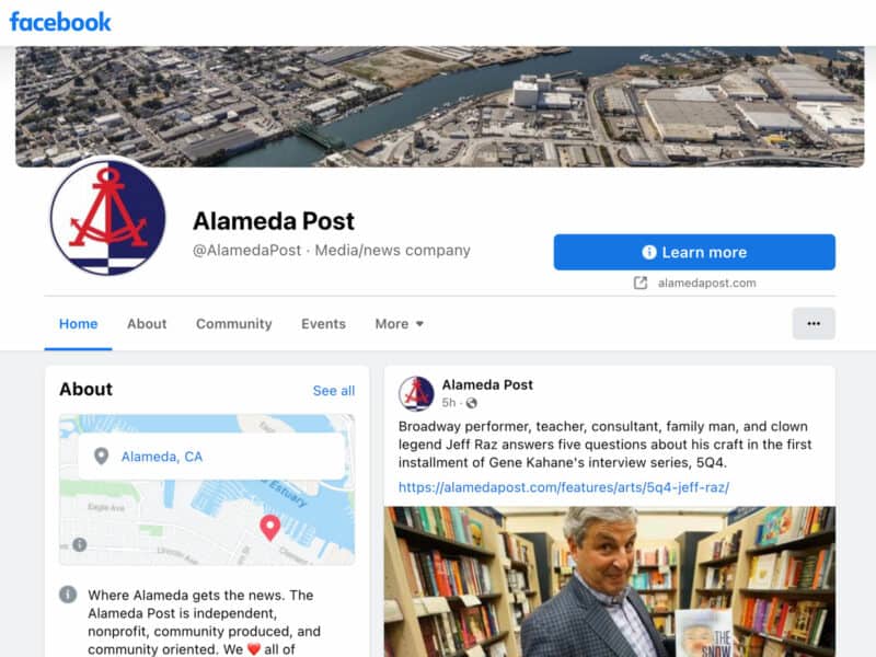 Alameda Post – Alameda Post Facebook page