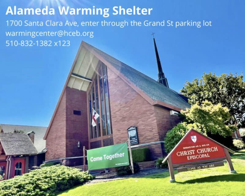 Alameda Post - Alameda Warming Center at 1700 Santa Clara Ave.