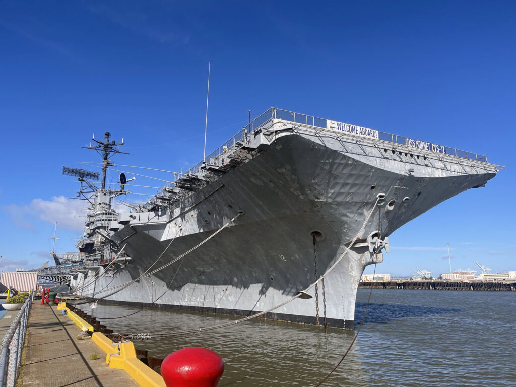 Alameda Post - Bear's-Eye View of Alameda for February 26, 2023. USS Hornet