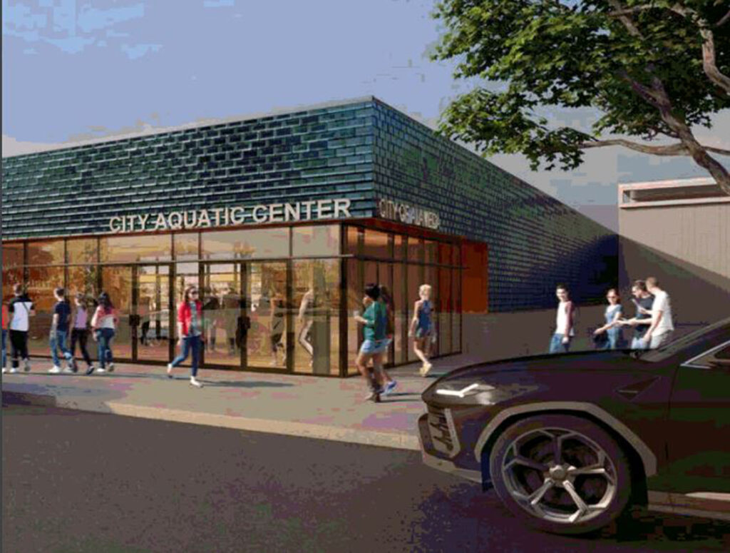 Alameda Post - A rendering of the new Aquatic Center