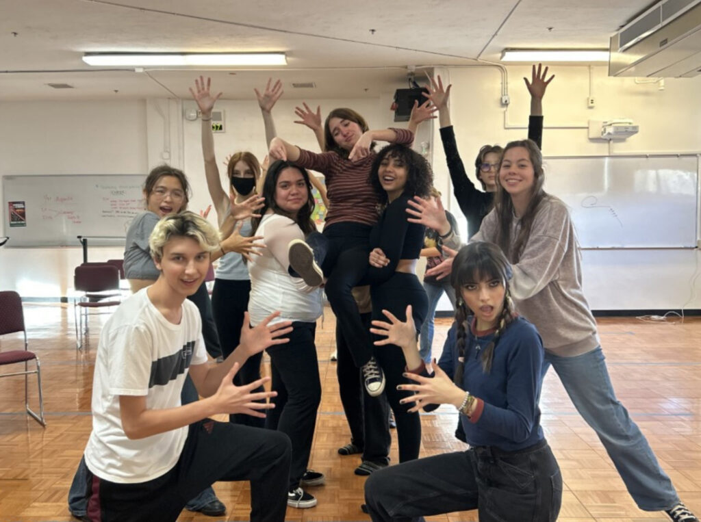 Alameda Post - The cast of 25th Annual Putnam County Spelling Bee poses at rehearsal