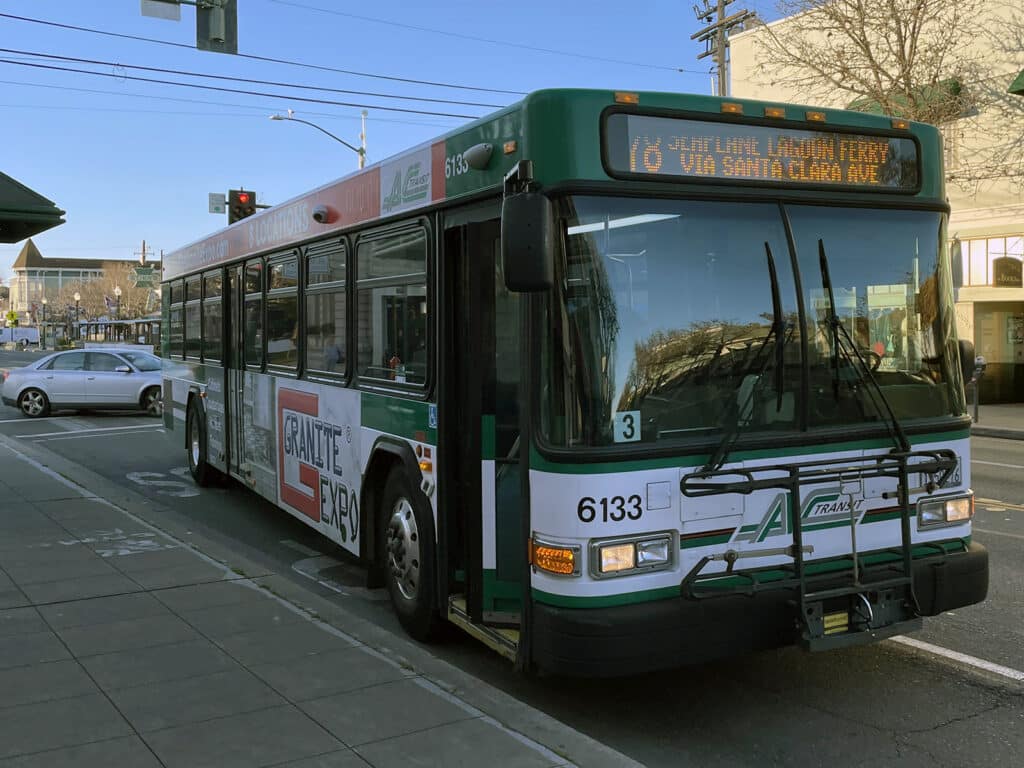 Alameda Post - An AC Transit 78 bus