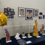 Alameda Post - art on display at a Community Art Show at Christ Episcopal
