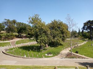 Alameda Post - Mountain View Cemetery. Photo by Dennis Evanosky
