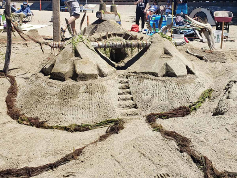 Alameda Post - an entry in the 2022 Sand Castle & Sculpture Competition