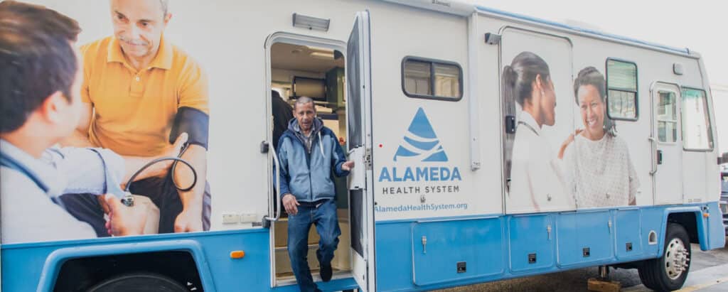Alameda Post - the mobile services health van