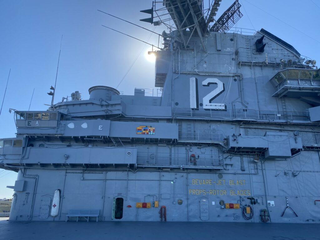 Alameda Post - a photo of the USS Hornet