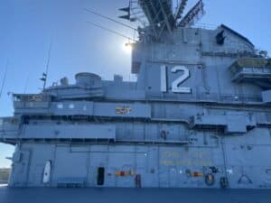 Alameda Post - a photo of the USS Hornet