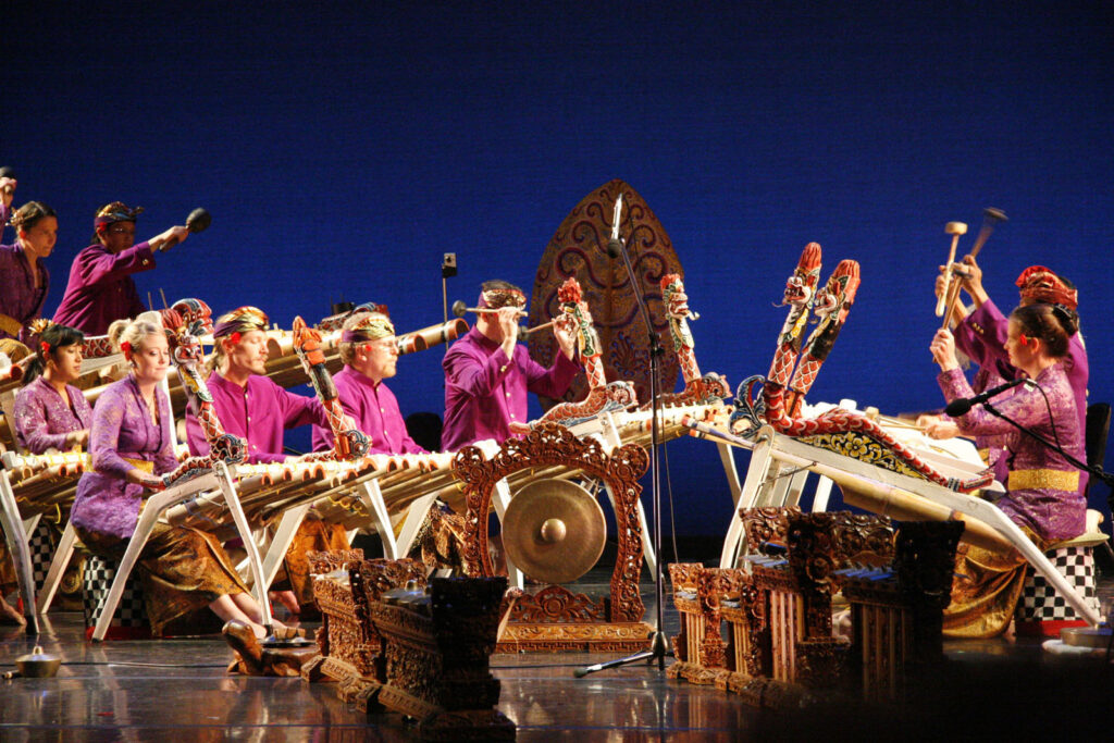 Alameda Post - Gamelan Sekar Jaya performs onstage