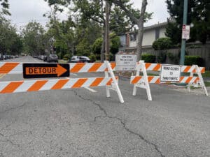 Alameda Post - Bear's-Eye View of Alameda for July 9, 2023 – Parade Barricades