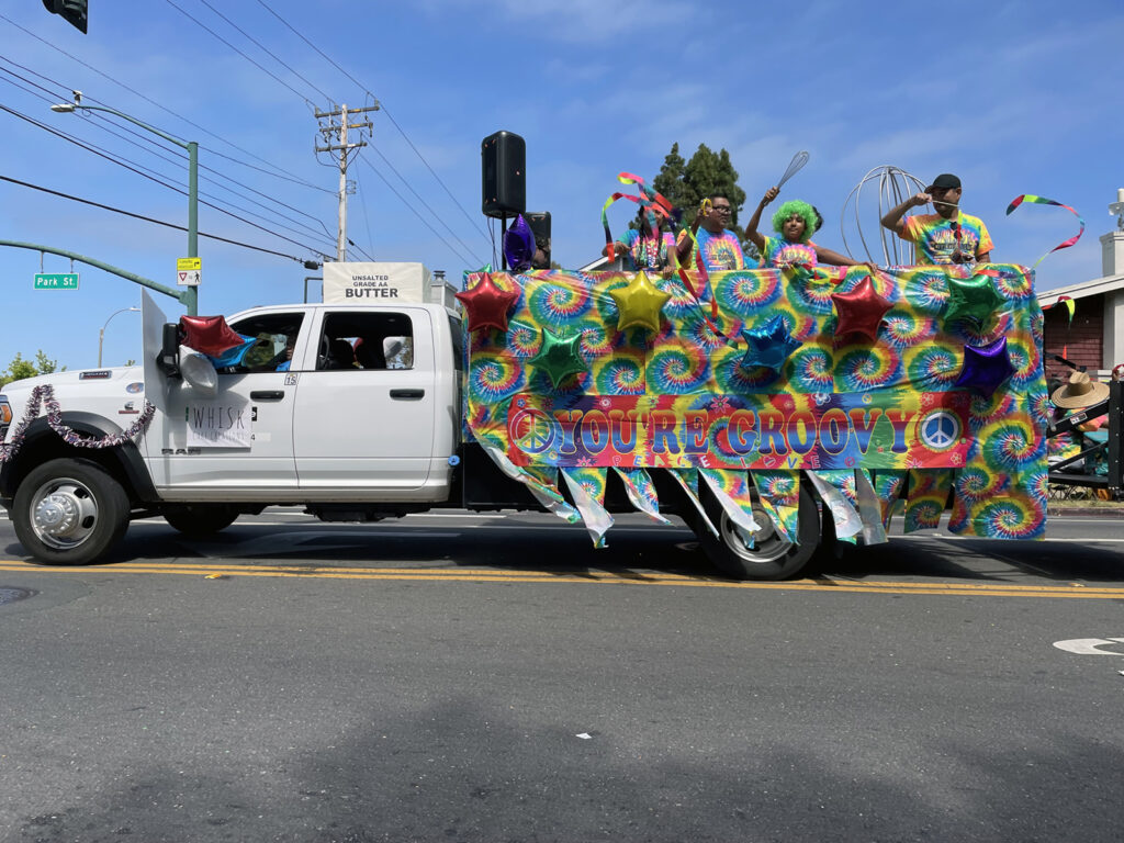 Alameda Post - a parade float from Whisk