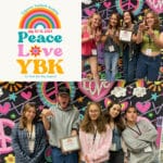 Alameda Post - the California Yearbook Academy logo, group of AHS students with their award, and a group of EHS students with their award