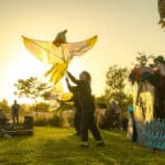 Alameda Post - “Ship of Fools: A Giant Puppet Odyssey” at Jean Sweeney Park in Alameda. Photo © Maurice Ramirez