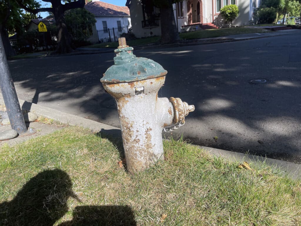 Alameda Post - Bear's-Eye View of Alameda for August 13, 2023 – old fashioned hydrant