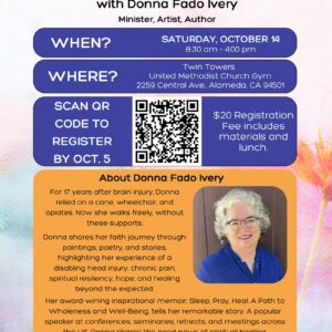 Alameda Post - the poster for the Art of Healing Workshop