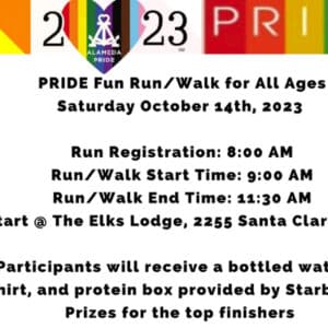 Alameda Post - Alameda Pride 2023 5k poster