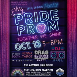 Alameda Post - the poster for Pride Prom