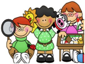 Alameda Post - cartoon drawing of kids with crafts and activities