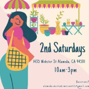 Alameda Post - West End Mercantile 2nd Saturdays poster