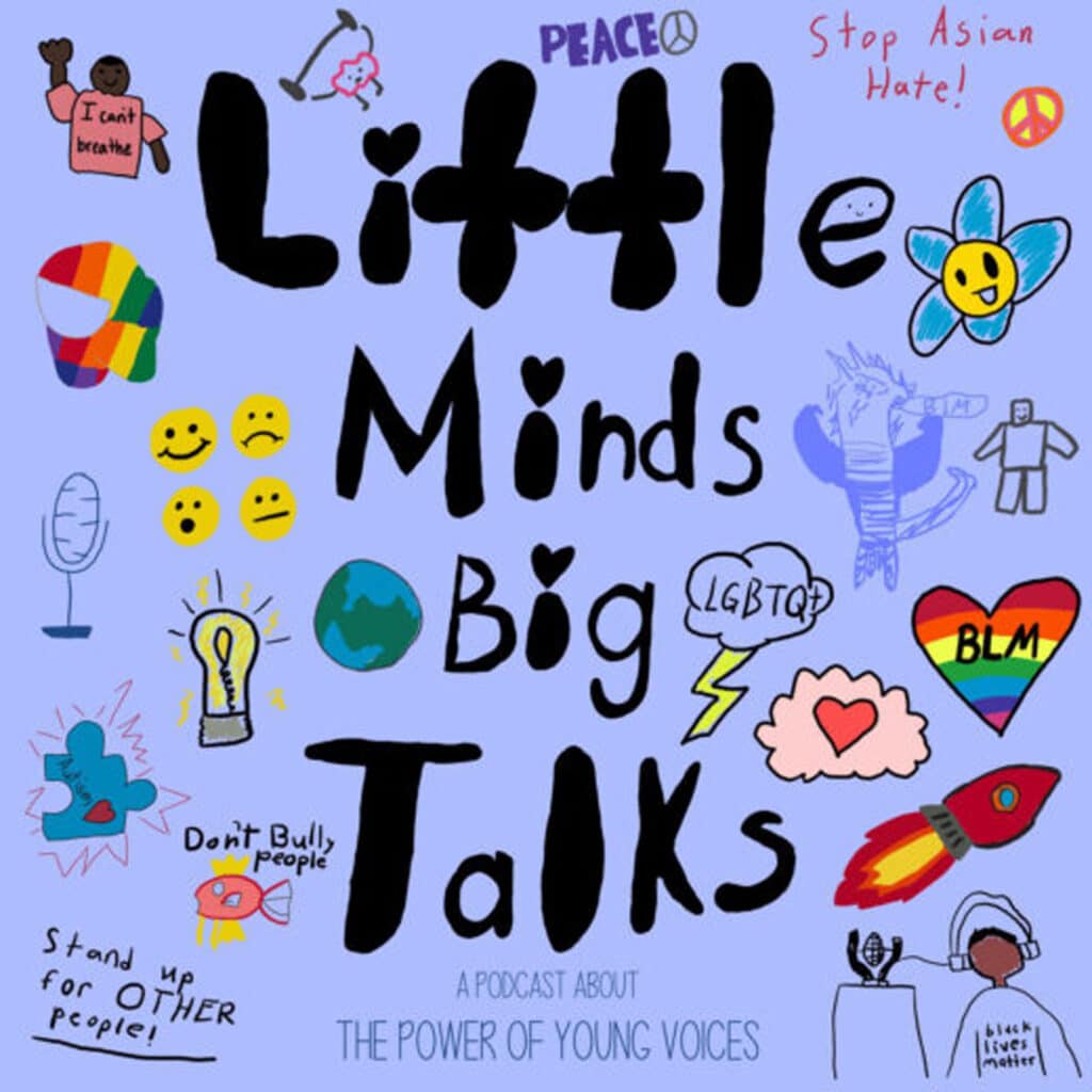 Alameda Post - the poster for Little Minds Big Talks
