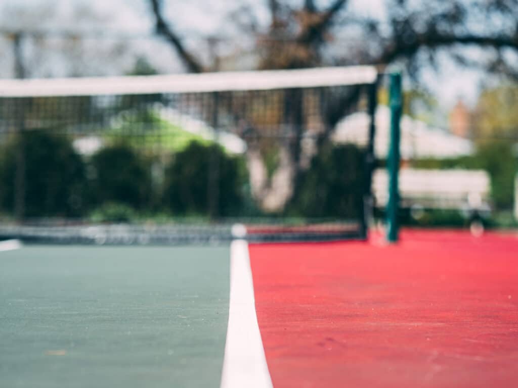 Alameda Post - a a tennis court