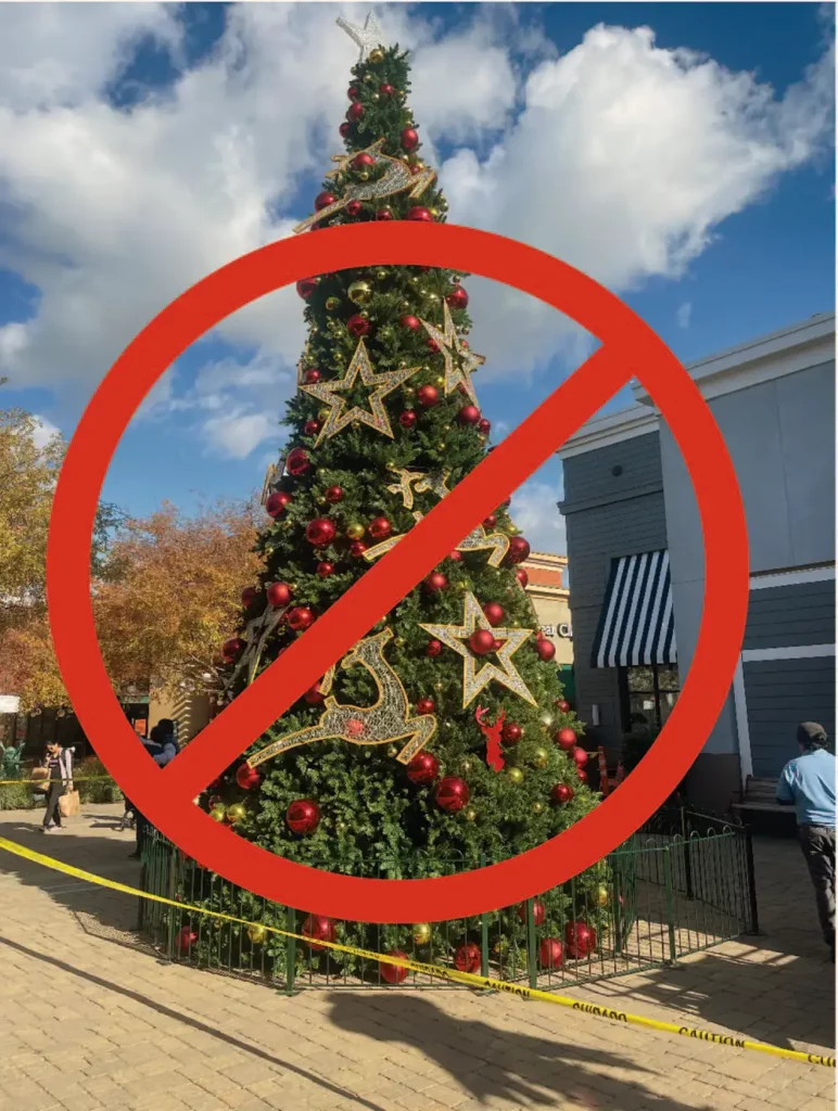 Alameda Post - Bear's-Eye View of Alameda for November 12, 2023 – it's too early for Christmas decorations