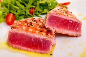 Alameda Post - grilled tuna steaks