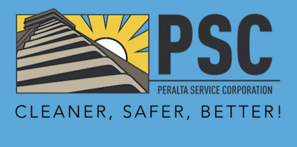 Alameda Post - Peralta Service Corporation logo which is on the uniform for the Safety Neighborhood Ambassador Program