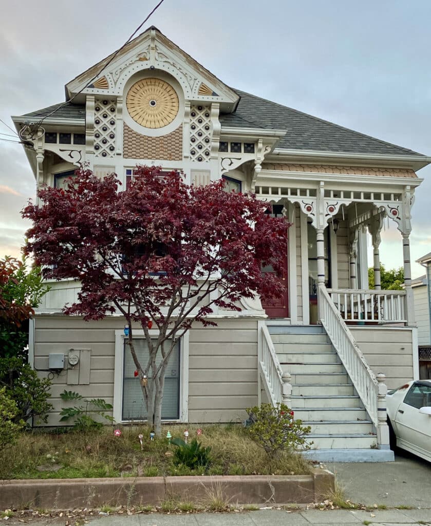Alameda Post - the front of the home