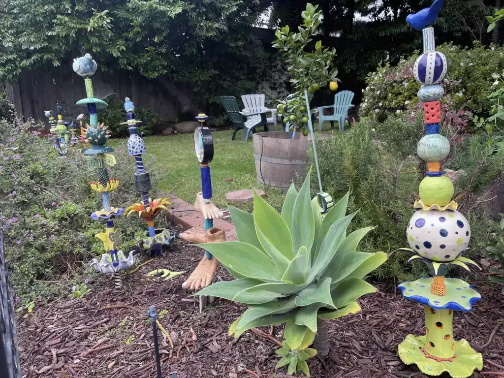 Alameda Post - Bear's-Eye View of Alameda for January 28, 2024. Fanciful garden sculptures.