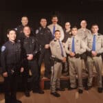 Alameda Post - a group photo from the law enforcement appreciation dinner at Elks Lodge